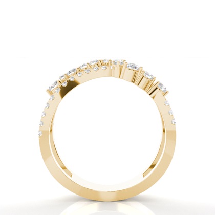 Yellow Gold Statement Diamond Rings