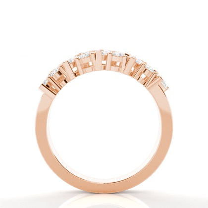 Rose Gold Diamond Rings