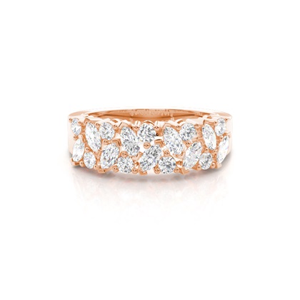 Mixed Shaped Diamond Rings