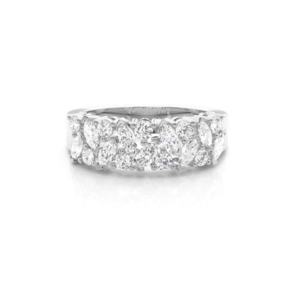 Mixed Shaped Diamond Rings
