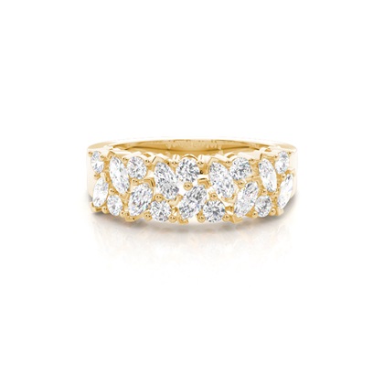 Mixed Shaped Diamond Rings