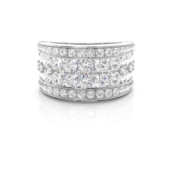 Half Eternity Diamond Ring