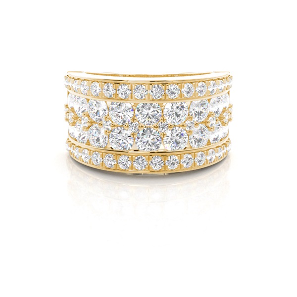 Half Eternity Diamond Ring