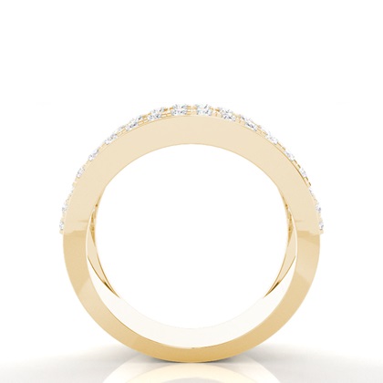 Gelbgold Memoireringe Diamantringe