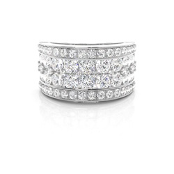 Halbe Ewigkeit Diamantring