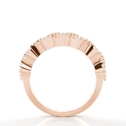 Rotgold Saphir Diamantringe