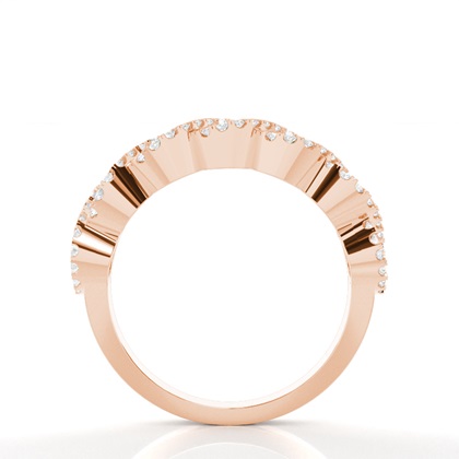 Runder Smaragd Fashion Ring In Einer 4Er Krappenfassung