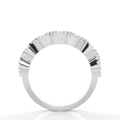 Brilliant Weißgold Saphir Diamantringe