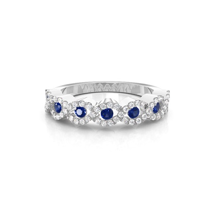 Round Diamond Rings Gemstones