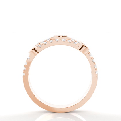 Rose Gold Everyday Diamond Rings