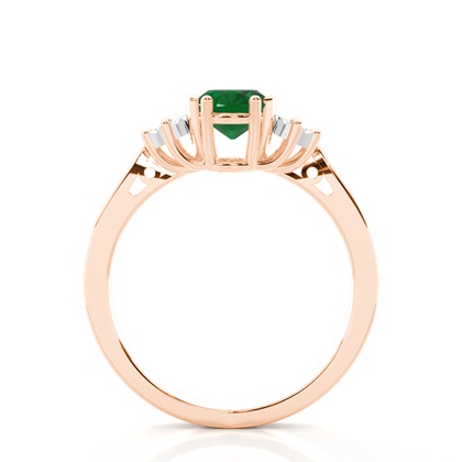 Ovaler Smaragdring Aus Der Trilogie