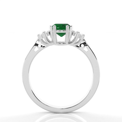 Ovaler Smaragdring Aus Der Trilogie