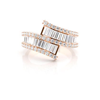 Baguette Cut Diamond Rings