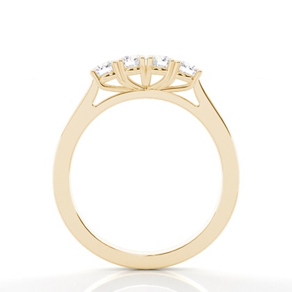 Gelbgold Memoireringe Diamantringe