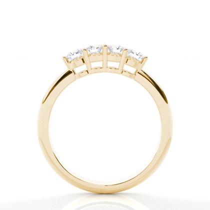 Gelbgold Memoireringe Diamantringe