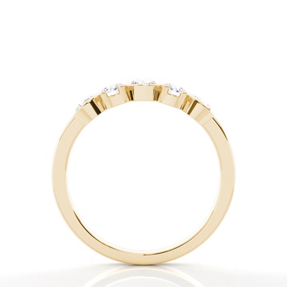 Gelbgold Memoireringe Diamantringe
