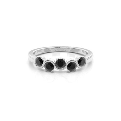 Silver Anniversary Diamond Rings