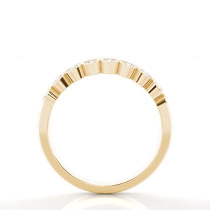 Gelbgold Memoireringe Diamantringe