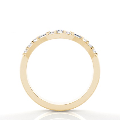 Gelbgold Memoireringe Diamantringe