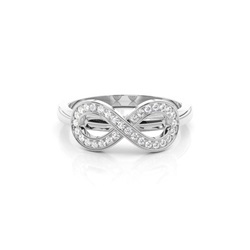 Mode besetzt Diamantring