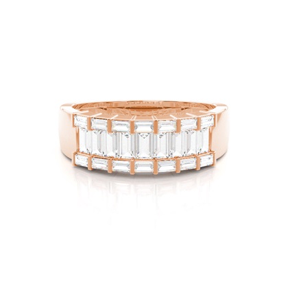 Baguette Anniversary Diamond Rings