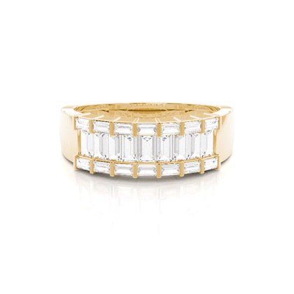 Baguette Anniversary Diamond Rings