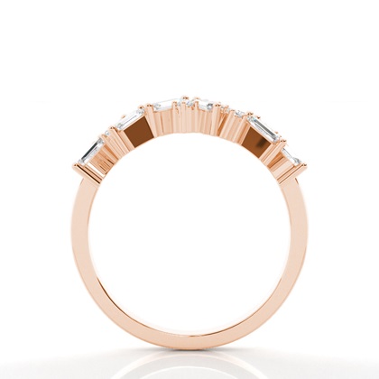 Rotgold Memoireringe Diamantringe