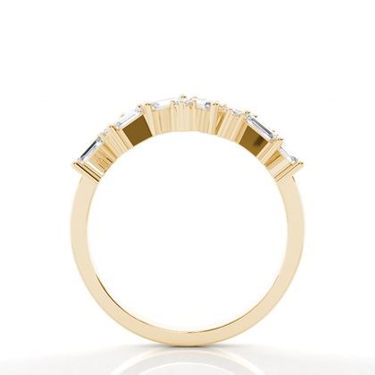 Gelbgold Memoireringe Diamantringe