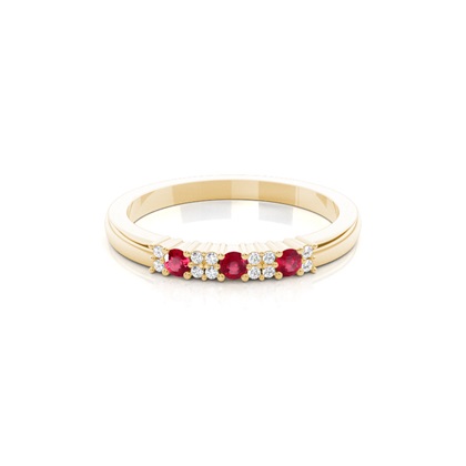 Yellow Gold Diamond Rings Gemstones