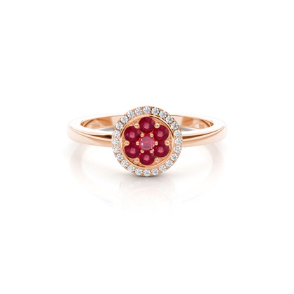 Yellow Gold Gemstone Rings & Diamond Earrings