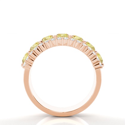 Gelbgold Memoireringe Diamantringe