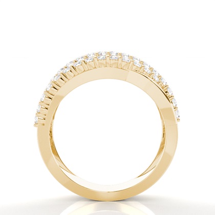 Women's Yellow Gold Wedding Rings 