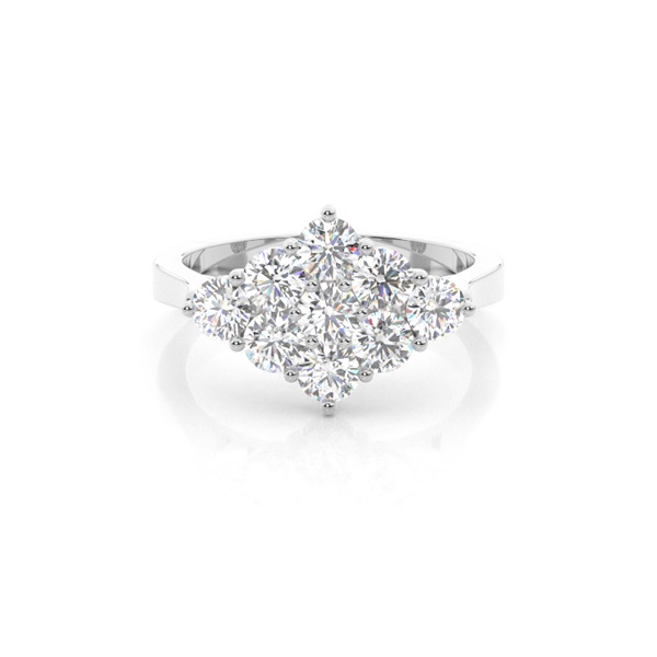 6 Prong Setting Medium Engagement Ring