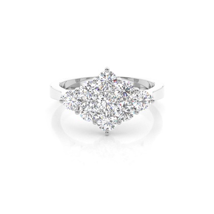 6 Prong Setting Medium Engagement Ring