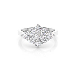 6 Prong Setting Medium Engagement Ring