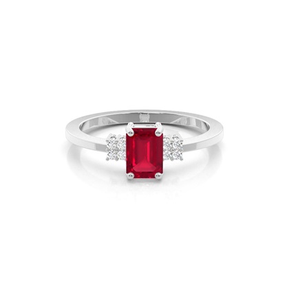 Emerald Gemstone Diamond Rings