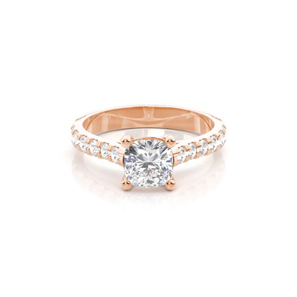 Cushion Cut Diamond Engagement Rings