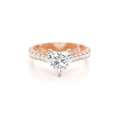 Heart Diamond Rings