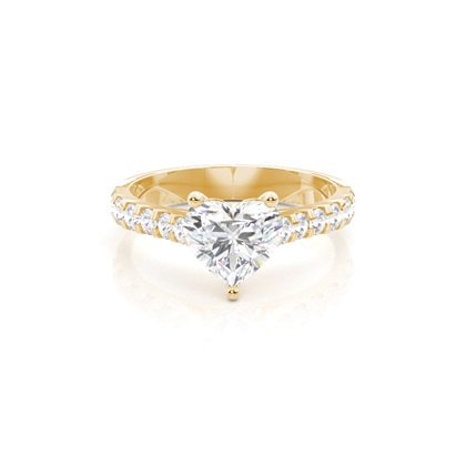 Heart Diamond Rings