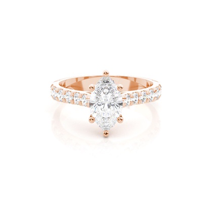 Marquise Diamond Engagement Rings