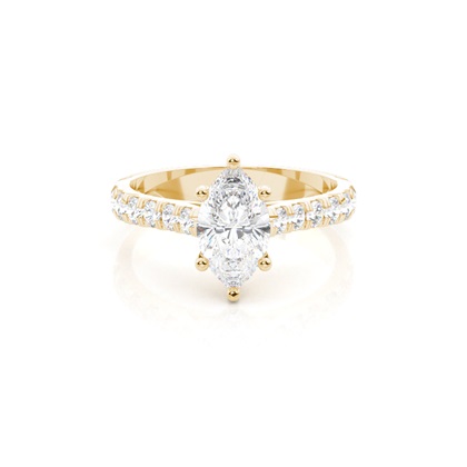 Marquise Diamond Engagement Rings