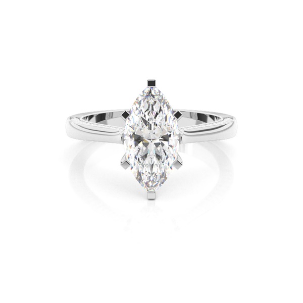 Marquise Diamond Engagement Ring