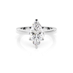 Marquise Diamond Engagement Ring