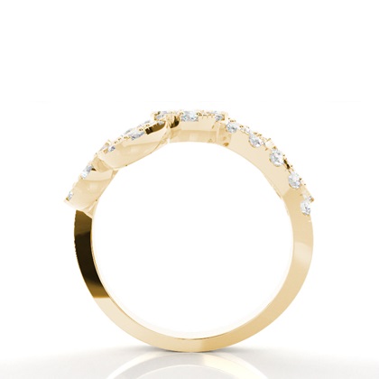 Yellow Gold Statement Diamond Rings