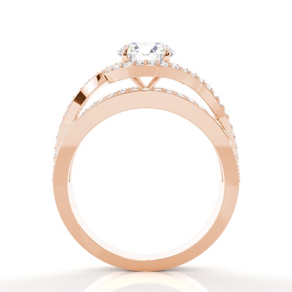 Rose Gold Lab Grown Diamond Engagement Rings