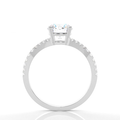 Round Cut Diamond Engagement Rings