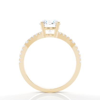 Yellow Gold Diamond Rings