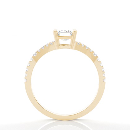 Emerald Cut Diamond Rings