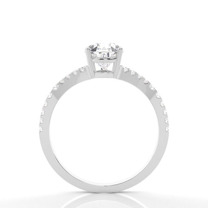 Pear Shaped Diamond Engagement Rings