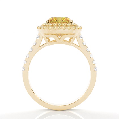 Yellow Gold Yellow Diamond Engagement Rings